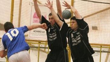 Un’azione di gioco di pallamano