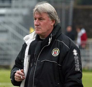Lallenatore della Massese Luciano Filippi 