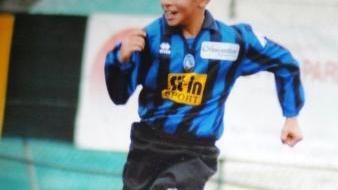 Andrea Mustafa baby calciatore del Margine Coperta