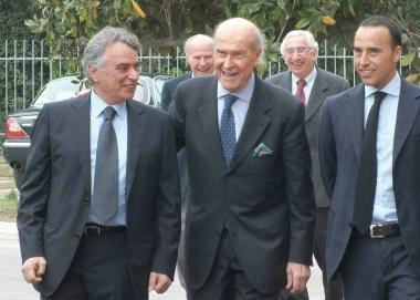 Il prof. Veronesi a San Rossore 