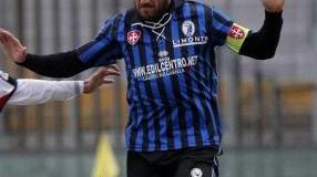 <b>LA GARA DI ANDATA. </b>Carparelli, autore del gol pisano