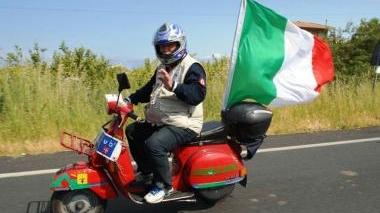 Il Vespa Club festeggia l'Unità d'Italia