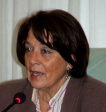 Il sindaco del Comune di Calcinaia Lucia Ciampi  
