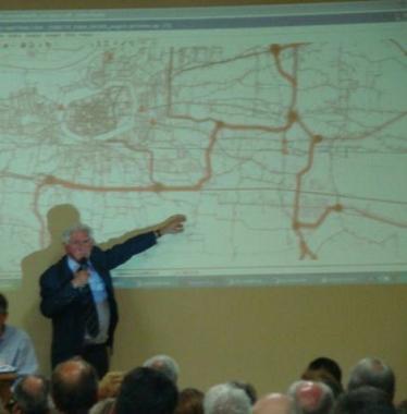 Una assemblea sul tracciato dell’asse nord-sud
