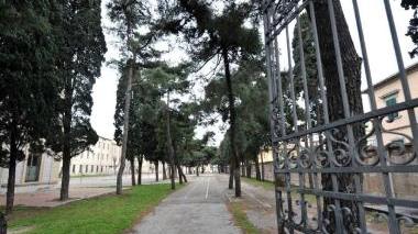 Il parco della Rimembranza dove è previsto il parcheggio sotterraneo