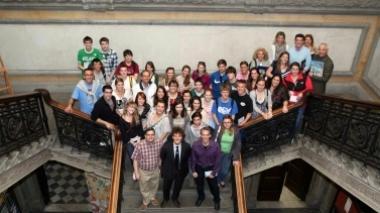 Studenti Usa ospiti del liceo Salutati