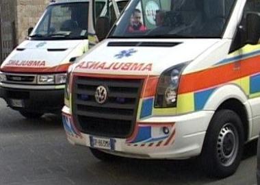 <b>AMBULANZA</b> Il ferito &egrave; al Misericordia 