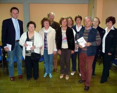 I partecipanti al corso con lassessore Gabriele Bove 