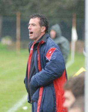 Lallenatore Luca Cioni 