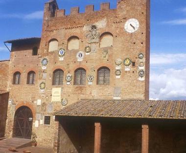 Il palazzo pretorio a Certaldo 