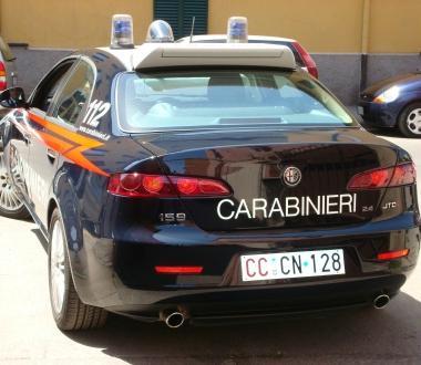 Una pattuglia dei carabinieri  
