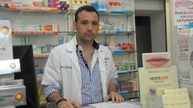 Massimo Novelli titolare della farmacia di Madonna dell’Acqua