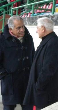 Valentini con il sindaco Favilla 