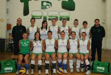 <b>VOLLEY</b> Da sinistra la Rjc Soft Turris, Pollastrini (Ct Maceri), Garruto (Baglini) e Lumini (Cus) 