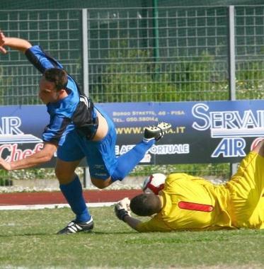 <b>PISA SC. </b>Il rigore su Gorelli per l1-0 