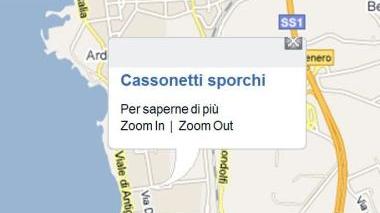 La mappa che sarà pubblicata da oggi sul nostro sito: ogni pallino corrisponde a una segnalazione ricevuta