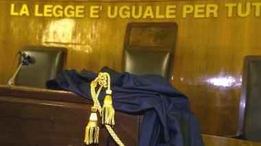 L’aula di un tribunale