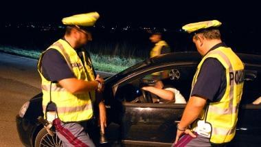 <b>ETILOMETRO.</b> Controlli della polizia stradale 
