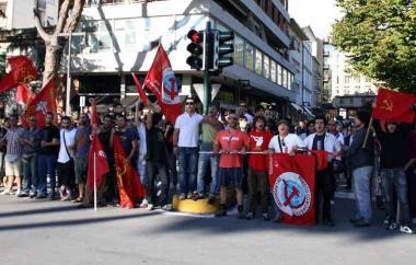 Una manifestazione dei Carc 