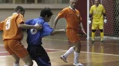 <b>CALCIO/5</b> Una partita del Pisa Soccer Five al Palasport
