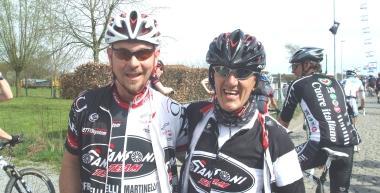 Marco Pagliai e Massimo Vivarelli nelle Fiandre 