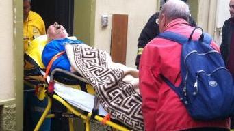 I soccorsi all’anziano