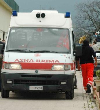 Unambulanza della Croce Rossa 