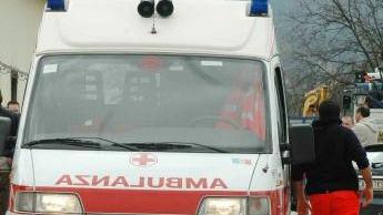Un’ambulanza della Croce Rossa