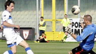 <b>POSITIVO. </b>Jacopo Fanucchi in grande spolvero a Foggia