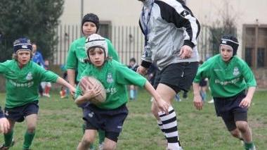 Un’azione di gioco degli Under 8