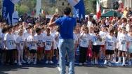 I bambini alla partenza della Stracarrarina