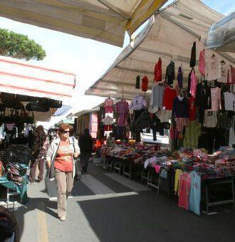 Stand del mercato 