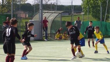 Unazione di gioco di una delle partite giocate dai bambini 