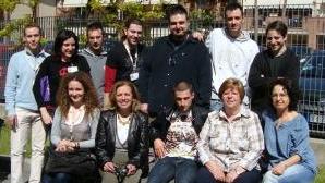 Foto di gruppo per i giovani impegnati nel servizio civile