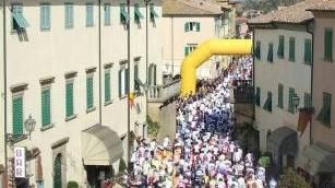 Il via a una passata edizione della Green fondo della Geotermia dove anche domenica sono previsti più di mille partecipanti
