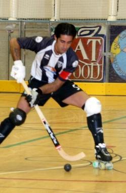 <b>CAPITANO.</b> Nicola Palagi in azione 