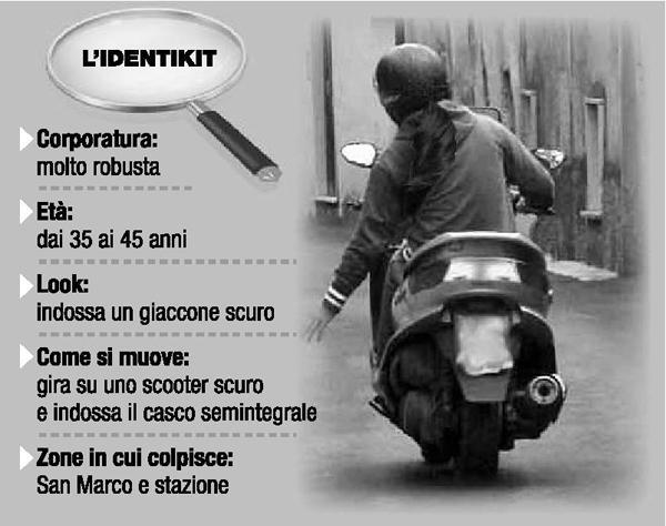 Ecco l'identikit del maniaco