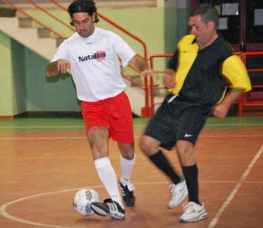 Una partita di calcetto 