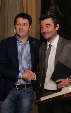 Renzi con Baccelli 