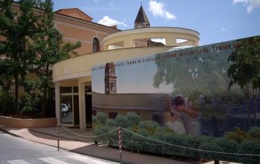 <b>LE TERME.</b> Una veduta 
