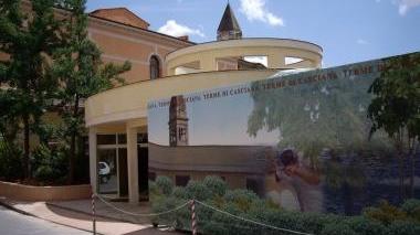 <b>LE TERME.</b> Una veduta
