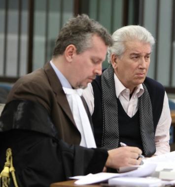 Ubaldo Voli con lavvocato Saverio Giangrandi 