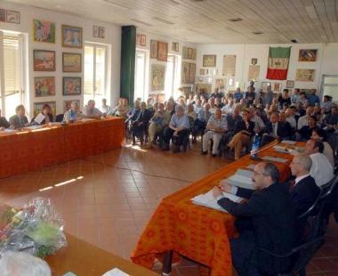 Il consiglio comunale e sotto Scatena e Benelli 