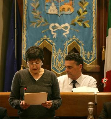 Il sindaco Luciana Cappelli 