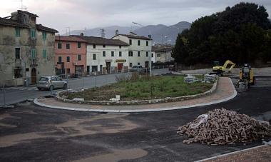 Laltra opera avviata a Uzzano: quella per la rotonda di SantAllucio  