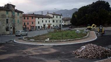 L’altra opera avviata a Uzzano: quella per la rotonda di Sant’Allucio