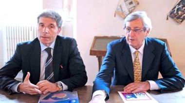 A fianco da sinistra il direttore Amoroso e il presidente Breschi