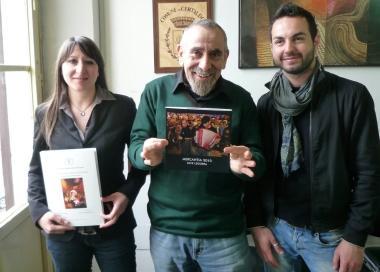Alessandro Gigli tra Francesca Candela e lassessore Cucini 
