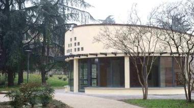 La bella struttura realizzata nel parco di Monteoliveto