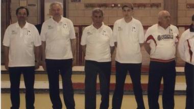 La squadra della bocciofila di Montemurlo